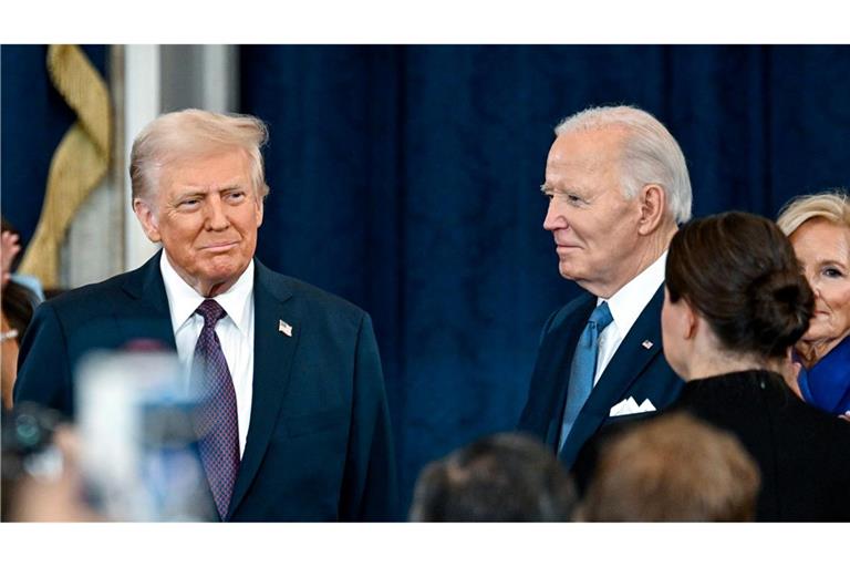 Trump will nicht, dass sein Vorgänger Biden weiter Zugang zu wichtigen Informationen hat. (Archivbild)