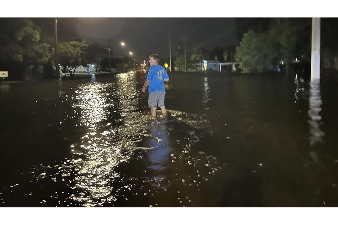 Überschwemmungen an der Westküste Floridas