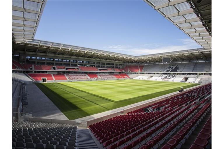 Übersicht im neuen Stadion des SC Freiburg. Foto: Tom Weller/dpa/archivbild