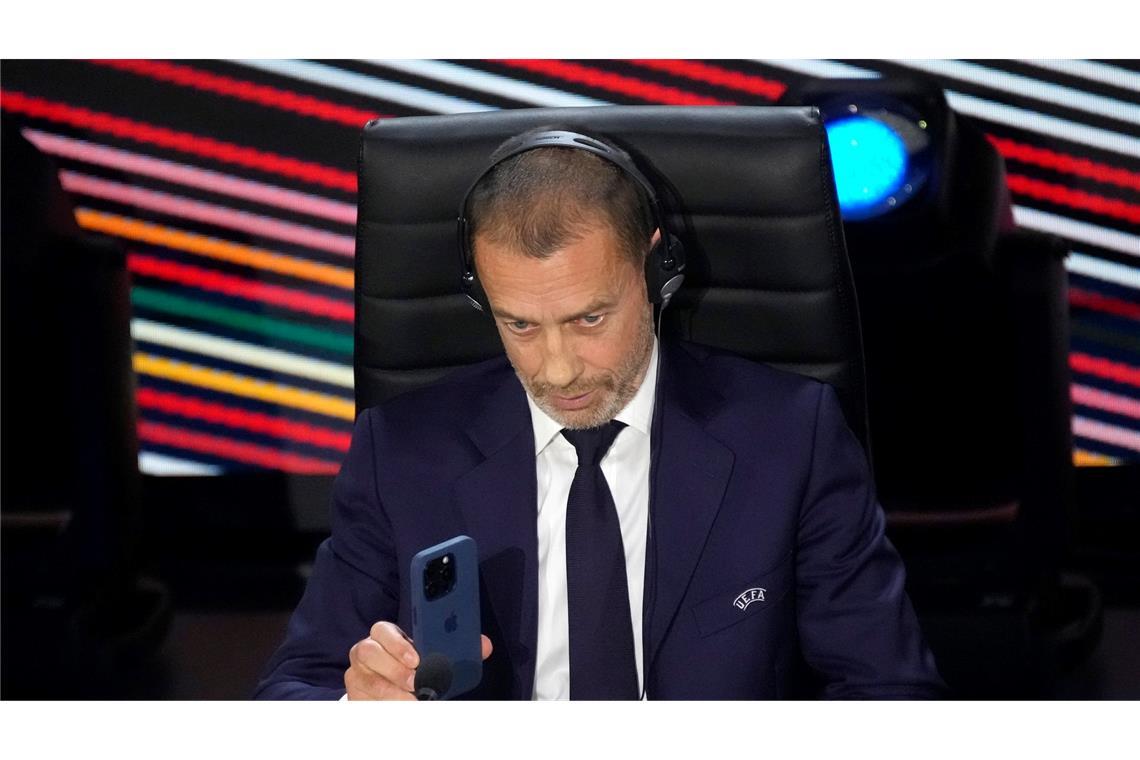 UEFA-Präsident Aleksander Ceferin könnte nochmals gewählt werden.
