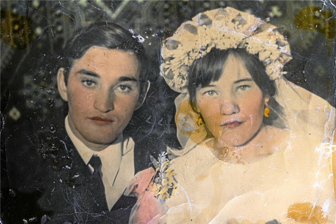 ...und dann 1952 auch geheiratet: Hilda und Willi Schuster.