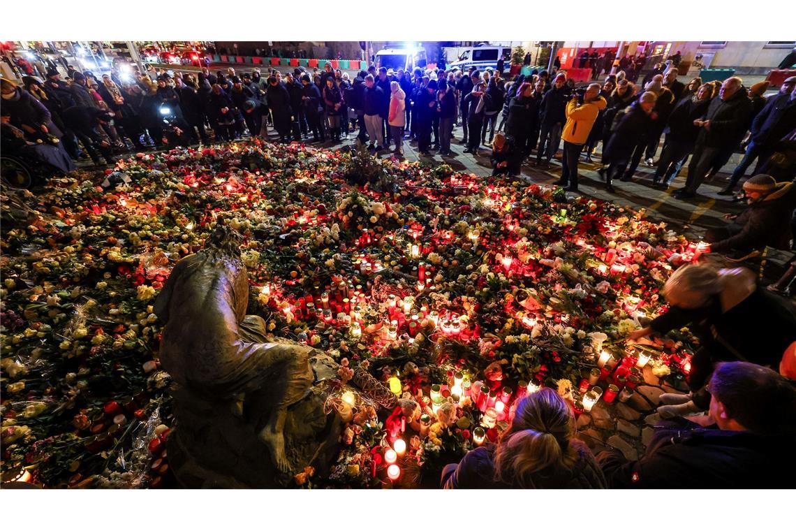 Unendliche Trauer in Magdeburg