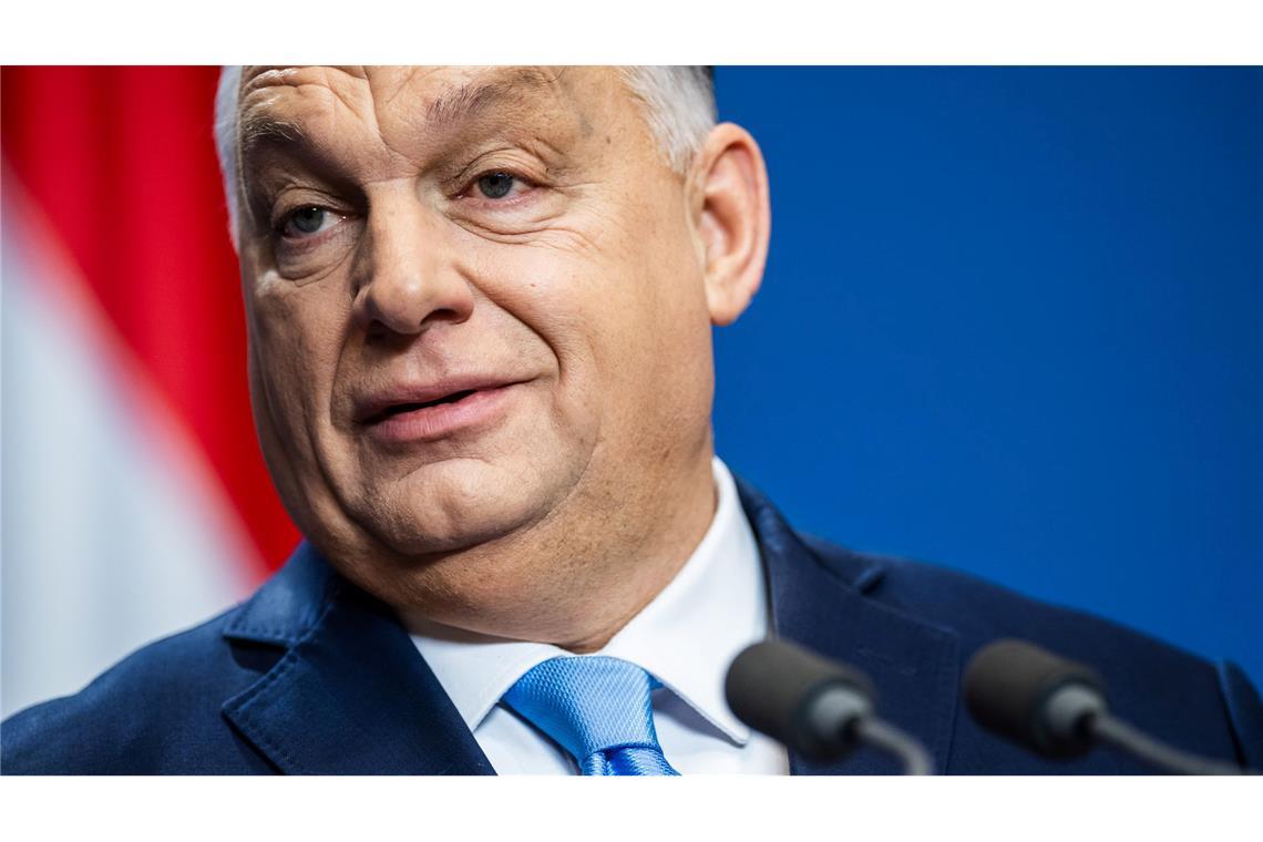 Ungarns Ministerpräsident Orban gilt als eifrigster Unterstützer Trumps unter den Staats- und Regierungschefs der EU. (Archivbild).