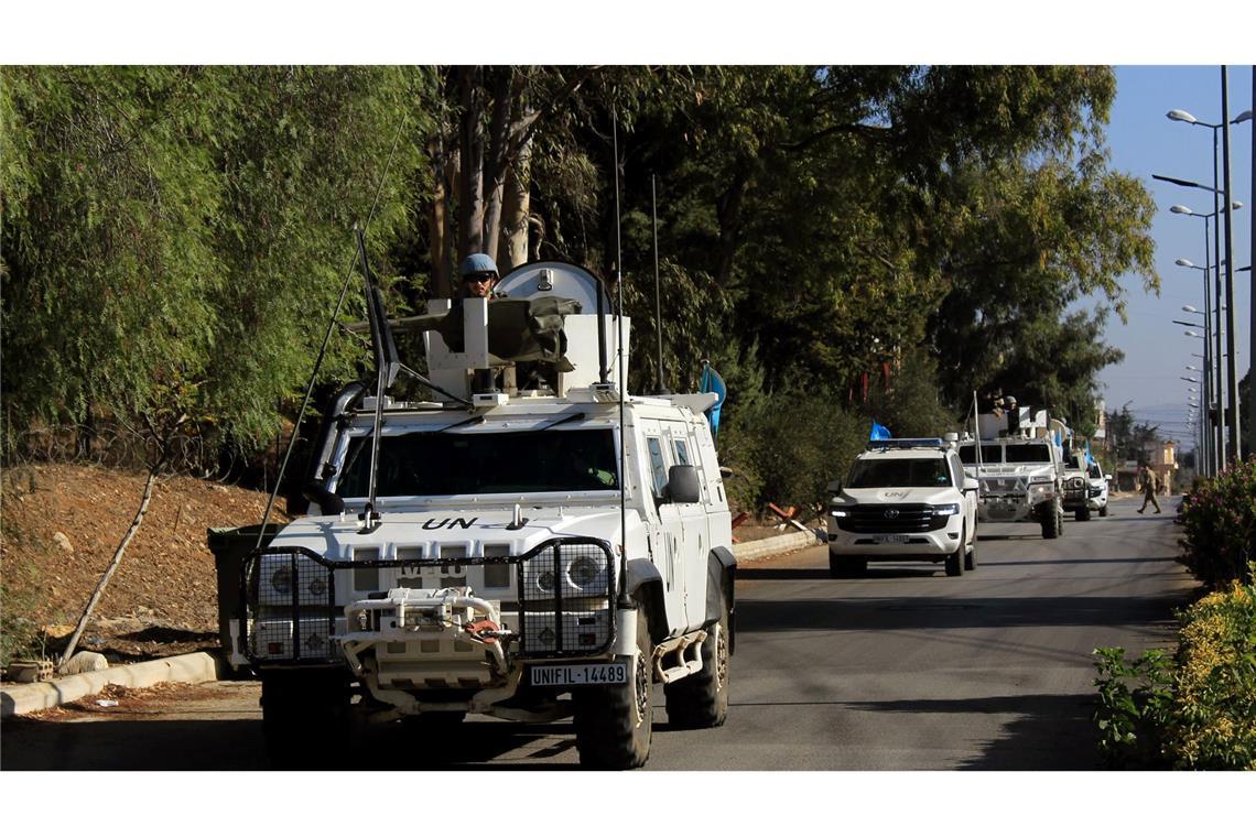 Unifil-Truppen im Süden des Libanons