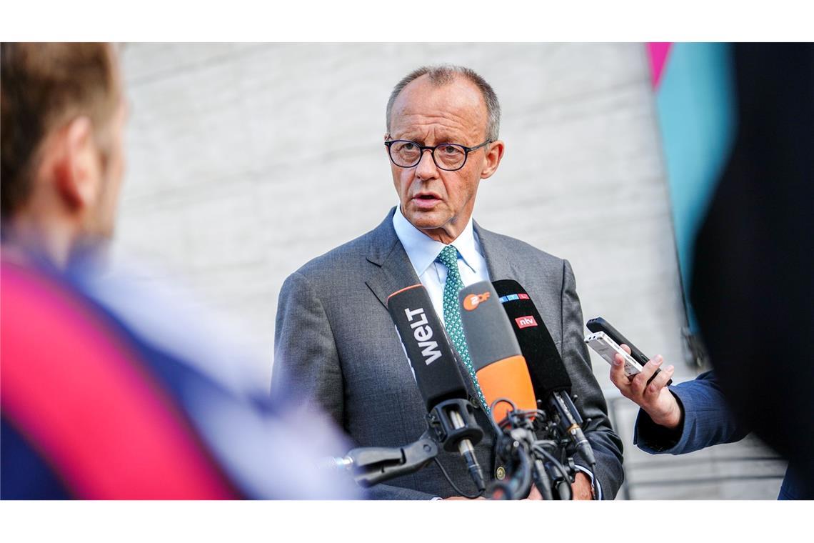 Unionsfraktionschef Friedrich Merz hat die Gespräche mit der Ampel-Regierung über die Migrationspolitik für gescheitert erklärt.