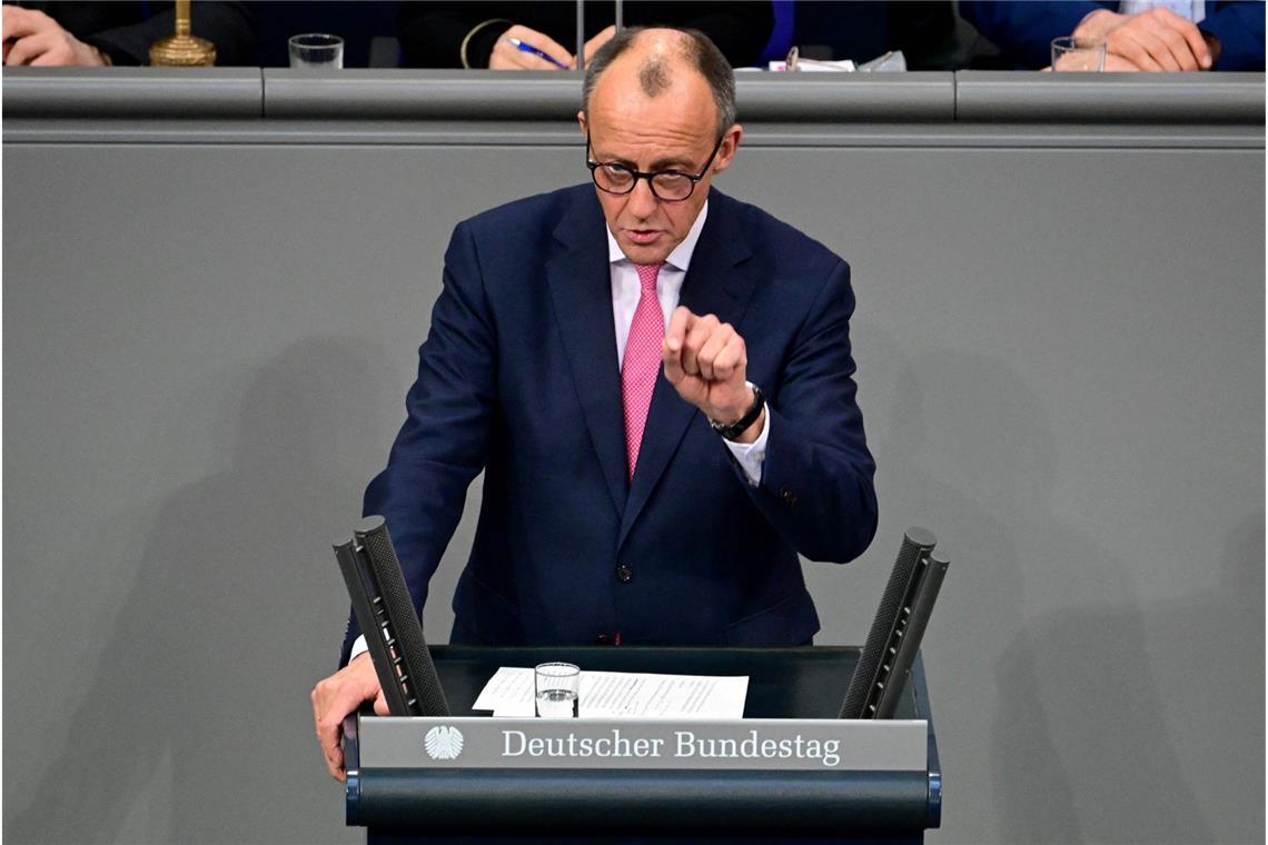 Unionskanzlerkandidat Friedrich Merz (Archivbild)