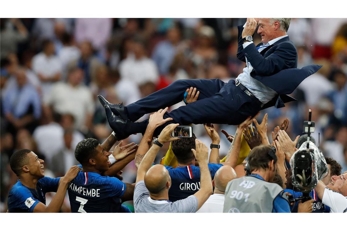 Unter Deschamps wurden Les Bleus 2018 Weltmeister.