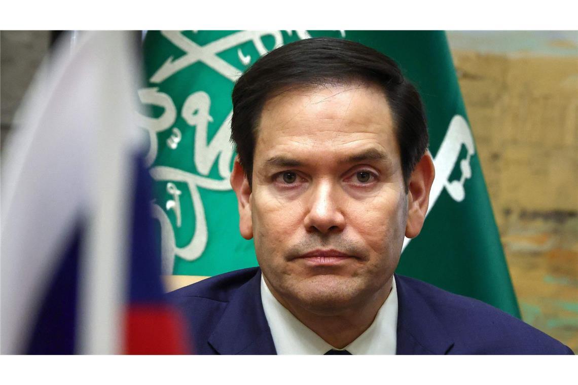 US-Außenminister Marco Rubio hat sich in Saudi-Arabien mit seinem russischen Amtskollegen Sergej Lawrow getroffen.