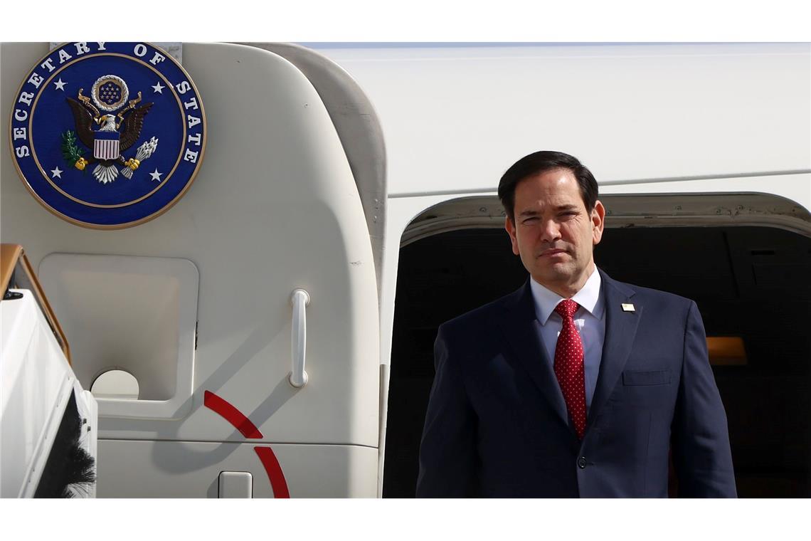 US-Außenminister Rubio fordert, dass die Hamas "ausgerottet" wird. (Archivbild)