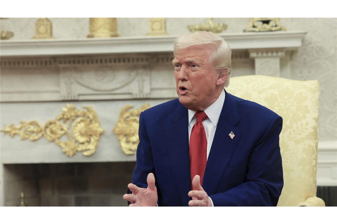Trump schwärmt von Deutschland als Land der Kohlekraft US-Präsident Donald äußert sich zu Deutschland. (Archivbild)