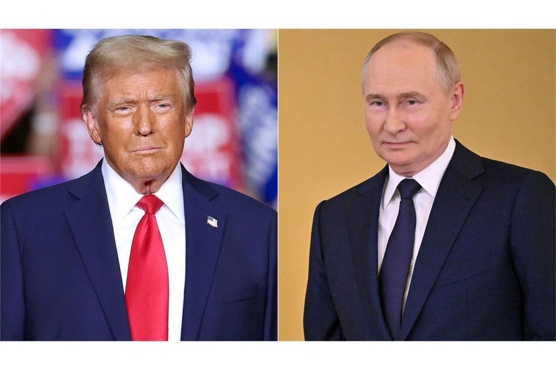 US-Präsident Donald Trump (links) und der Kremlchef Wladimir Putin (Archivbild).