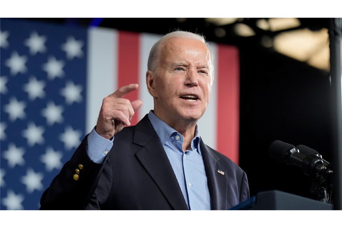 US-Präsident Joe Biden will Steuern erhöhen.