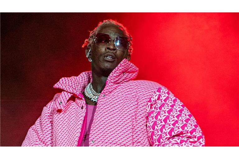 US-Rapper Young Thug kommt auf Bewährung frei. (Archivbild)