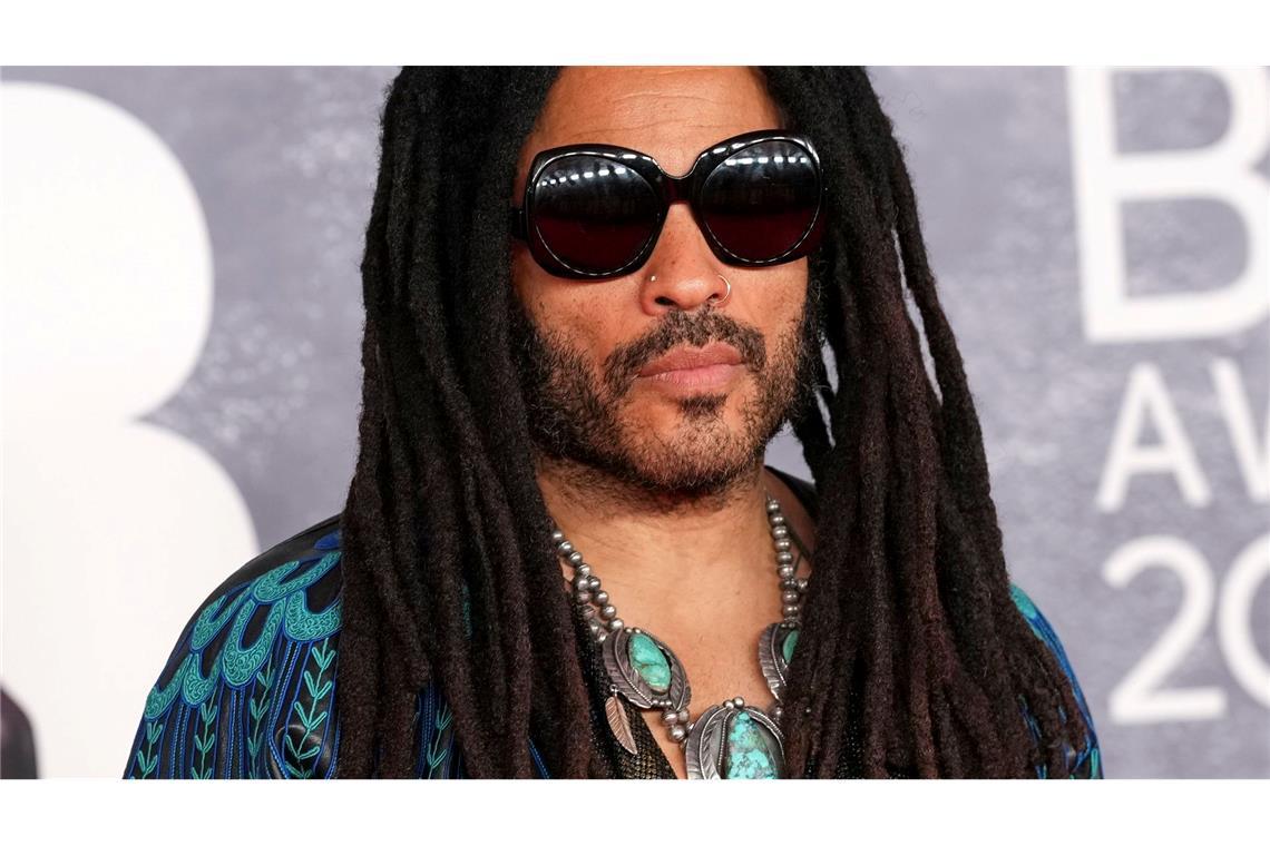 US-Rockstar Lenny Kravitz macht sich Sorgen um die Weltlage. (Archivbild)