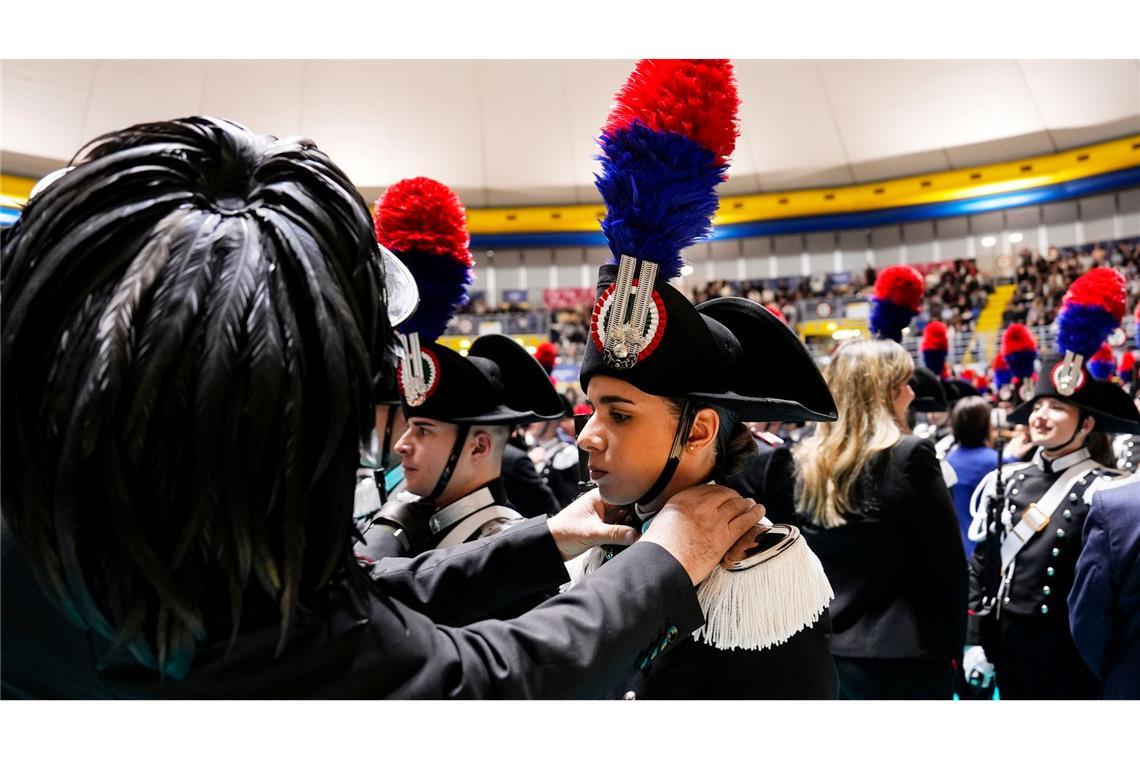 Vereidigung der Carabinieri in Turin