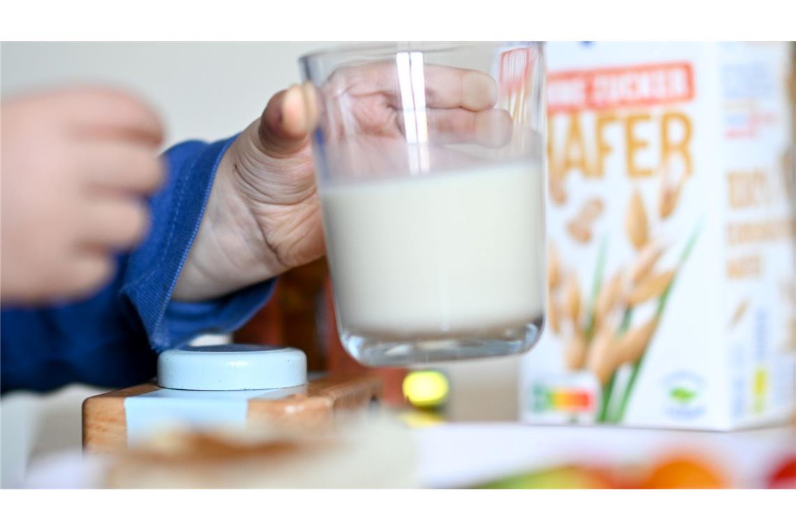 Von einer veganen Ernährung bei den Kleinen - also auch ohne Milch, Milchprodukte und Eier - raten Mediziner ab.