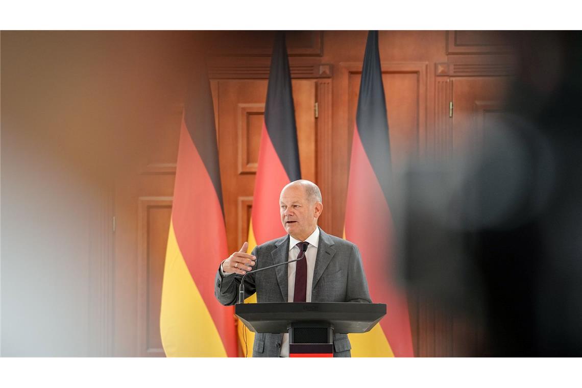 Von Moldau aus ist die Ukraine sehr nah - das wird auch bei Scholz' Besuch dort deutlich.