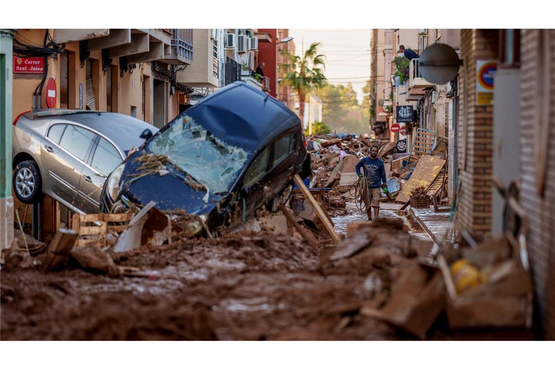 Vor allem die Region Valencia wurde in Mitleidenschaft gezogen. (Foto Archiv)