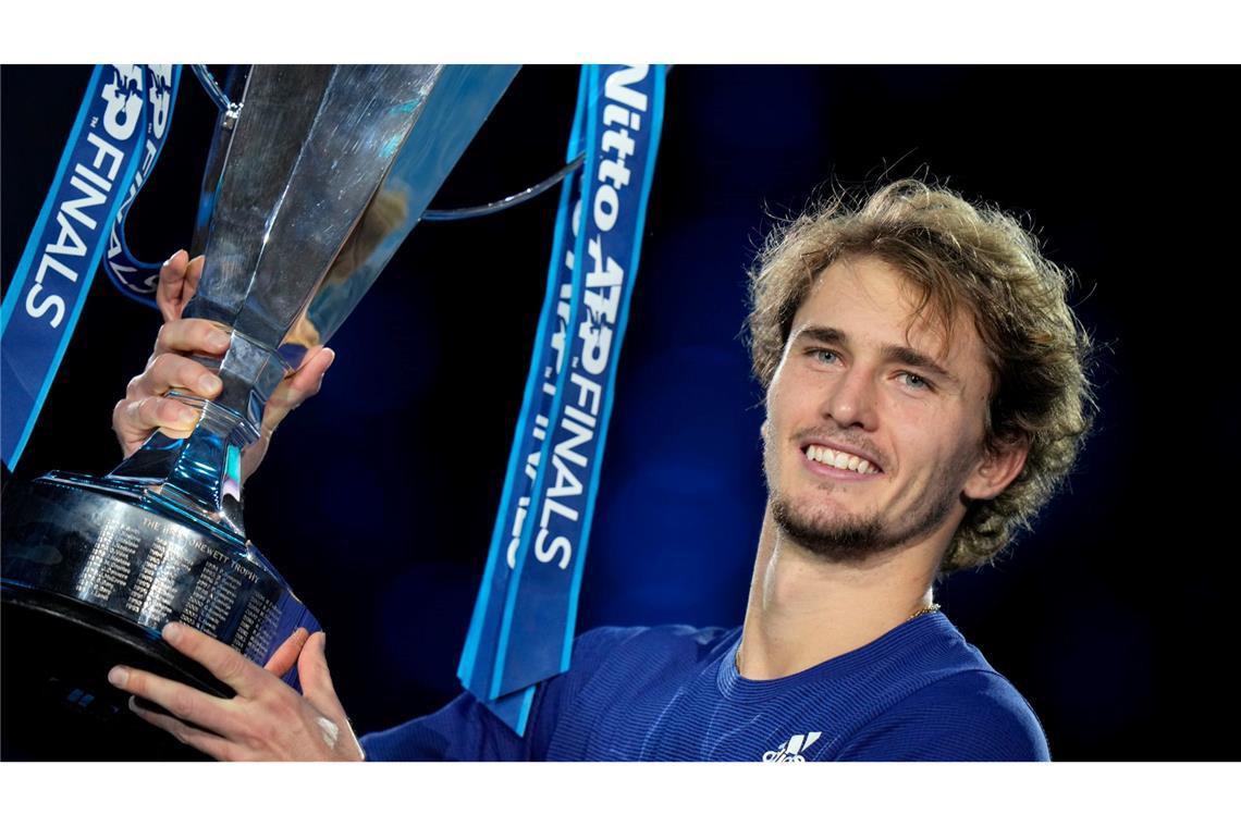 Vor drei Jahren feierte Zverev in Turin seinen zweiten Triumph bei den ATP Finals.