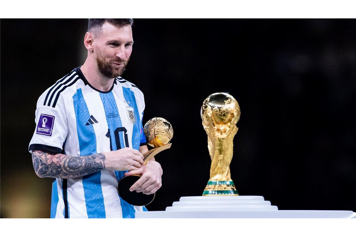 Vor gut anderthalb Jahren gewann Argentinien mit Messi die WM