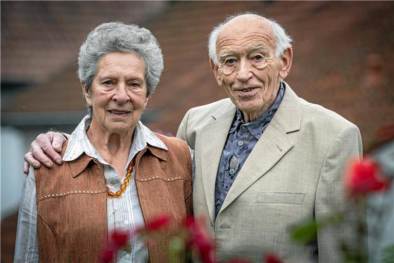 Waltraud und Herwig Gleiter leben seit 35 Jahren in Kirchberg. Foto: Alexander Becher