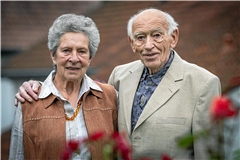 Waltraud und Herwig Gleiter leben seit 35 Jahren in Kirchberg. Foto: Alexander Becher