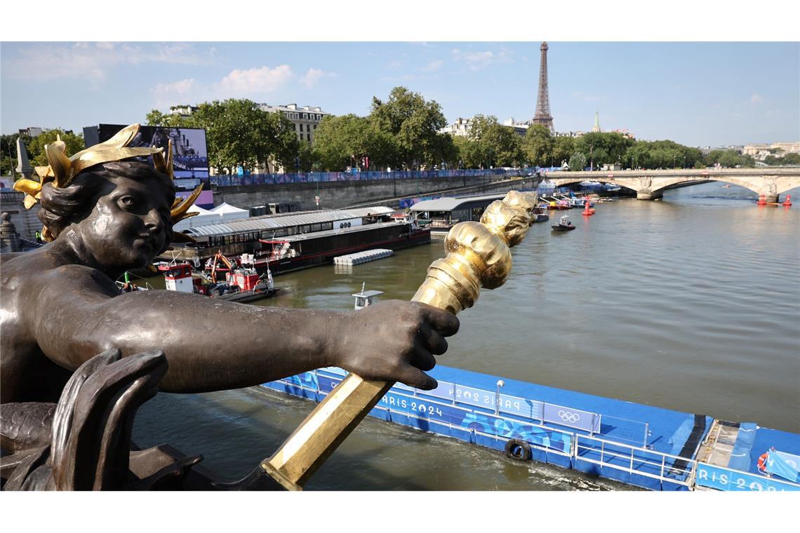 Wasser-Diskussion bei Olympia: wird die Wasserqualität der Seine in Paris sauber genug für den Triathlon-Wettbewerb sein?