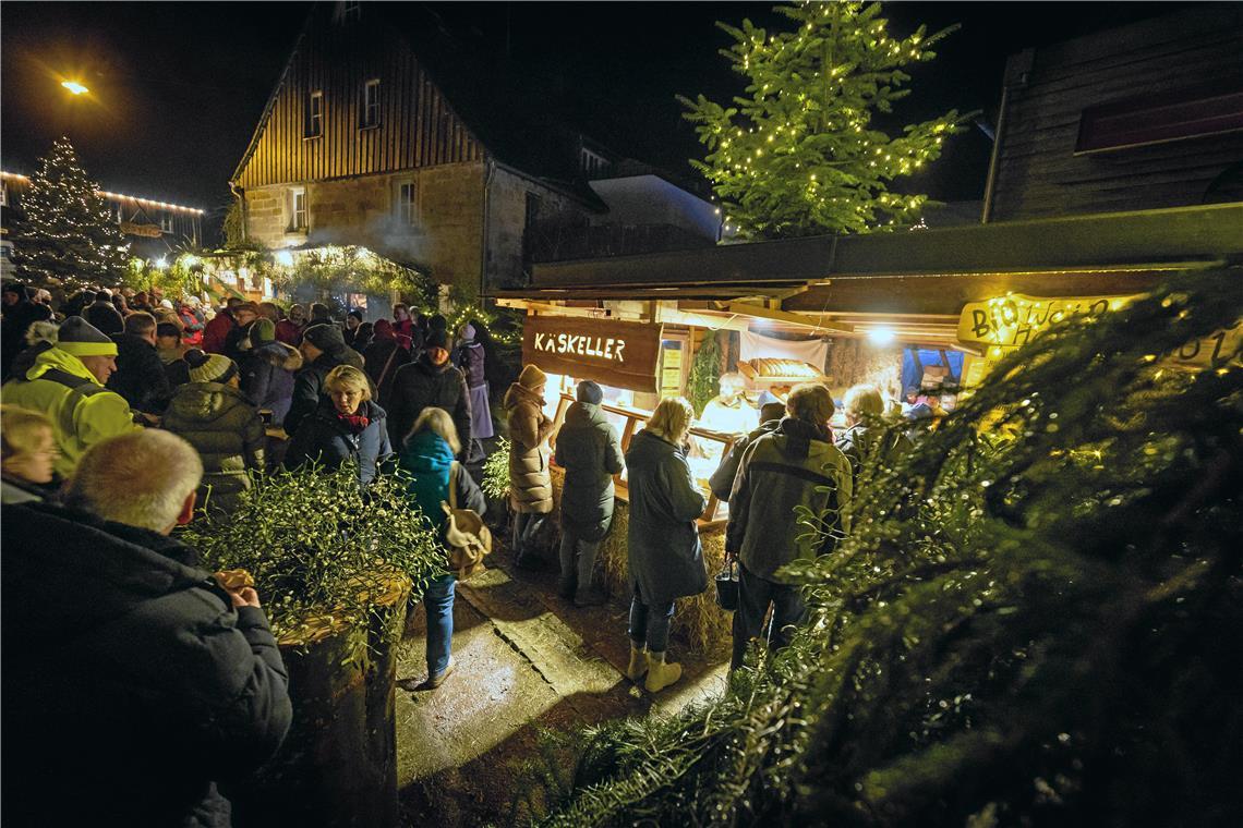 Weihnachtsmarkt in Spiegelberg-Großhöchberg