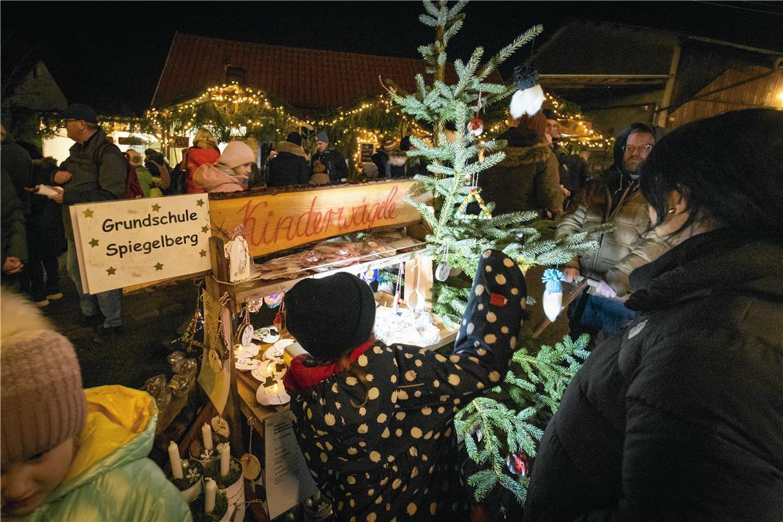 Weihnachtsmarkt in Spiegelberg-Großhöchberg