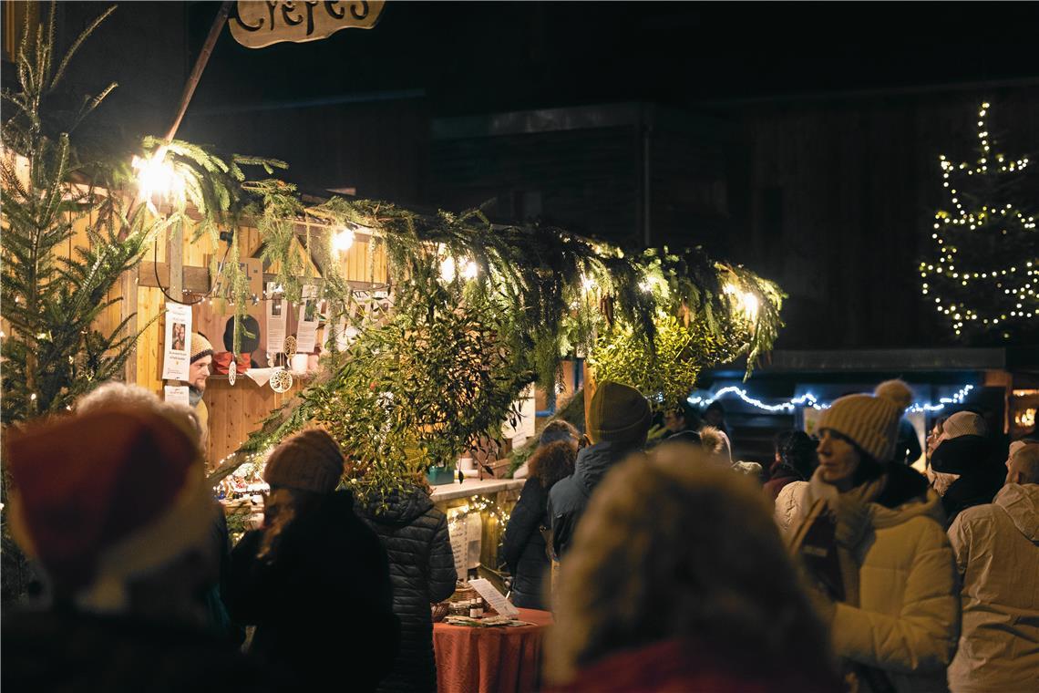 Weihnachtsmarkt in Spiegelberg-Großhöchberg