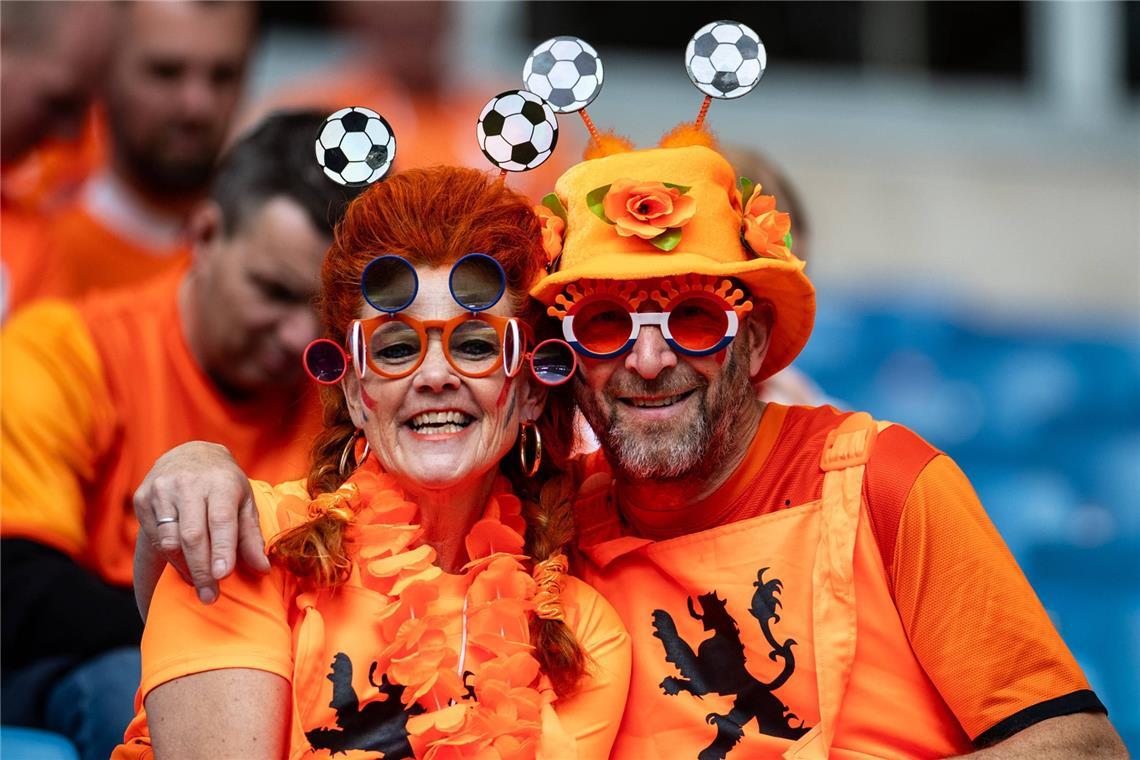 Weitere Bilder von niederländischen Fans bei der „Euro 2024“ in Deutschland.