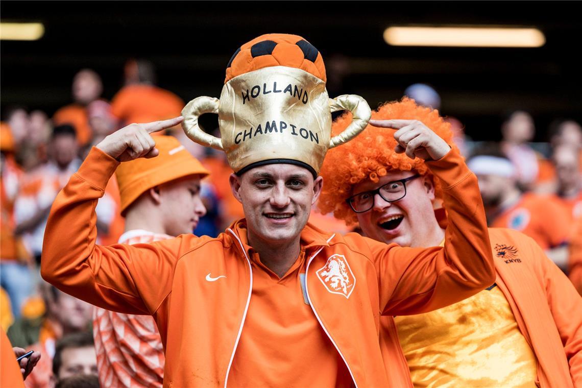 Weitere Bilder von niederländischen Fans bei der „Euro 2024“ in Deutschland.