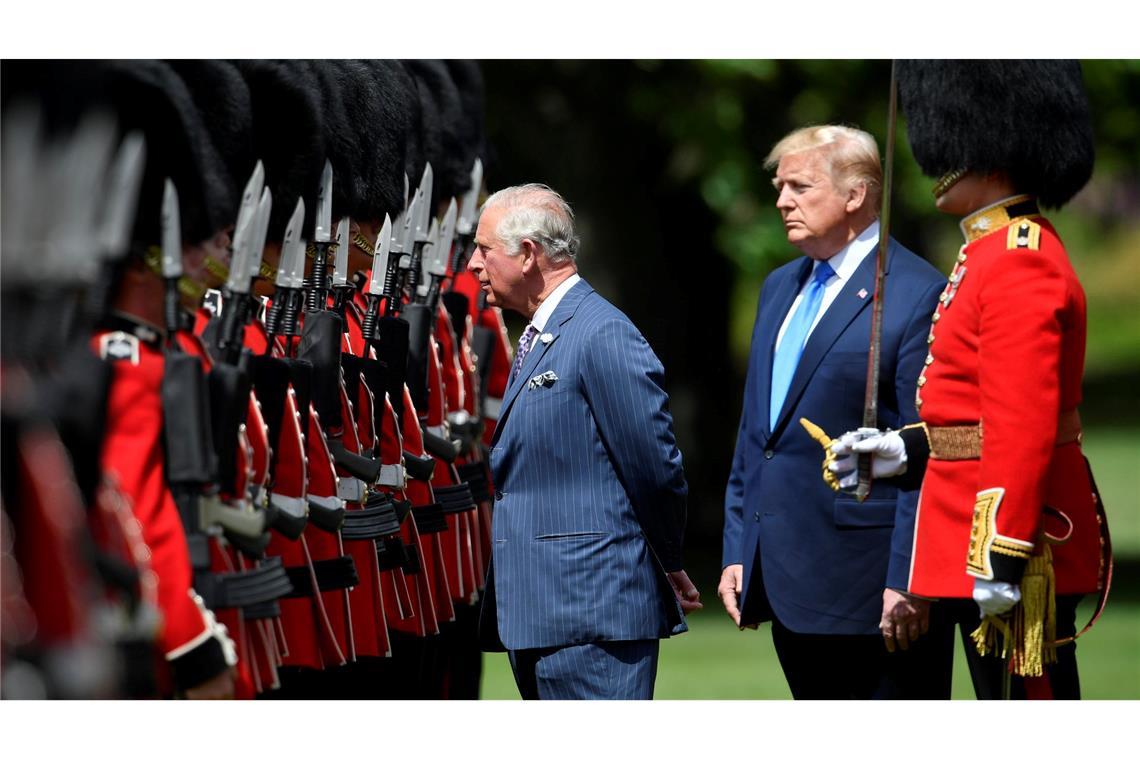 Wen König Charles (l.) trifft, entscheidet die britische Regierung. (Archivbild)