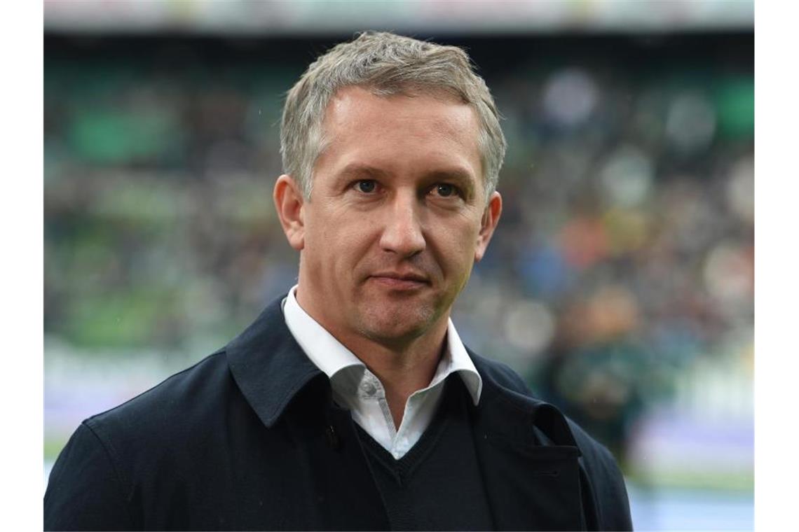 Werders Baumann: „Schlechteste Saison der Vereinsgeschichte“ Werders Sport-Geschäftsführer Frank Baumann erlebt „schwierigste Phase“. Foto: Carmen Jaspersen/dpa