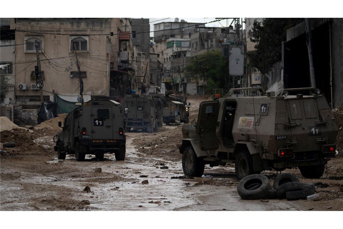 Wieder gibt es bei einem israelischen Militäreinsatz Tote im Westjordanland.