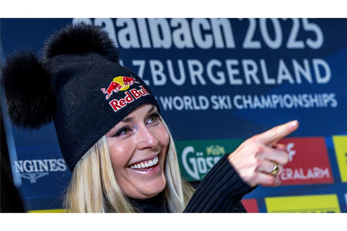 Will die WM eigentlich entspannt und ohne Druck angehen: Lindsey Vonn.