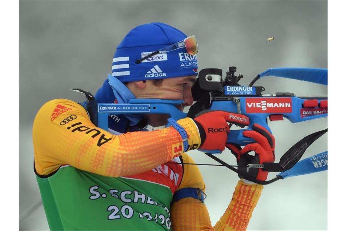 Kein Grübeln: Schempp will in Oberhof zurück zu alter Stärke Will zurück in die Erfolgsspur: Biathlet Simon Schempp. Foto: Hendrik Schmidt/zb/dpa
