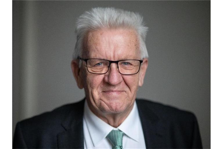 Winfried Kretschmann (Bündnis 90/Die Grünen), Ministerpräsident von Baden-Württemberg. Foto: Marijan Murat/dpa/Archivbild