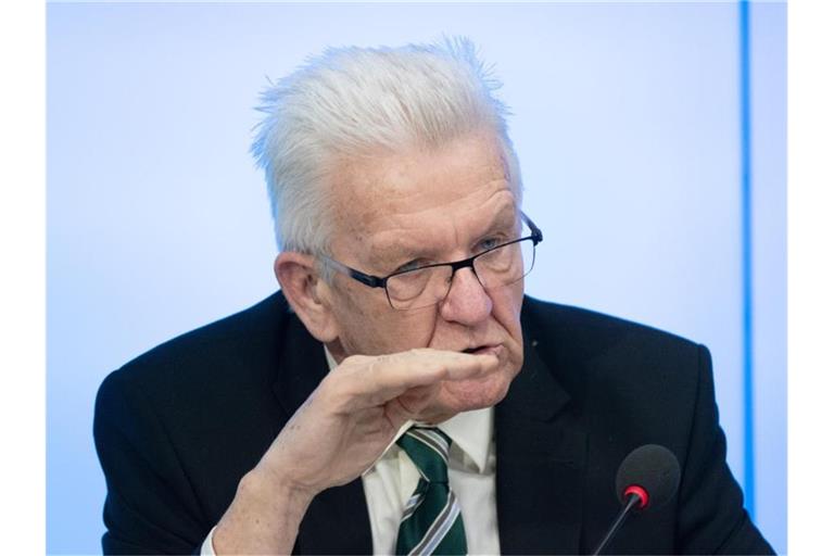 Winfried Kretschmann (Bündnis 90/Die Grünen), Ministerpräsident von Baden-Württemberg. Foto: Bernd Weißbrod/dpa