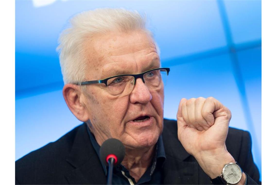 Winfried Kretschmann (Bündnis 90/Die Grünen), Ministerpräsident von Baden-Württemberg. Foto: Marijan Murat/dpa/Archivbild