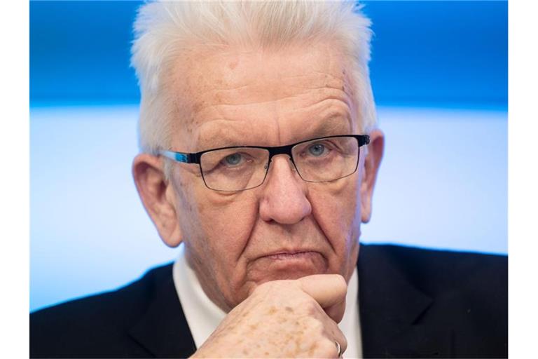 Winfried Kretschmann (Bündnis 90/Die Grünen), Ministerpräsident von Baden-Württemberg. Foto: Marijan Murat/dpa