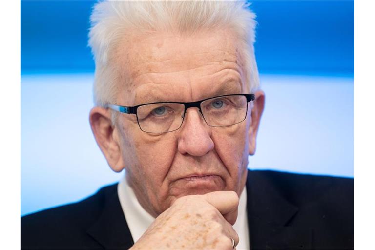 Winfried Kretschmann (Bündnis 90/Die Grünen), Ministerpräsident von Baden-Württemberg. Foto: Marijan Murat/dpa