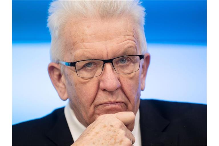 Winfried Kretschmann (Bündnis 90/Die Grünen), Ministerpräsident von Baden-Württemberg. Foto: Marijan Murat/dpa/Archivbild