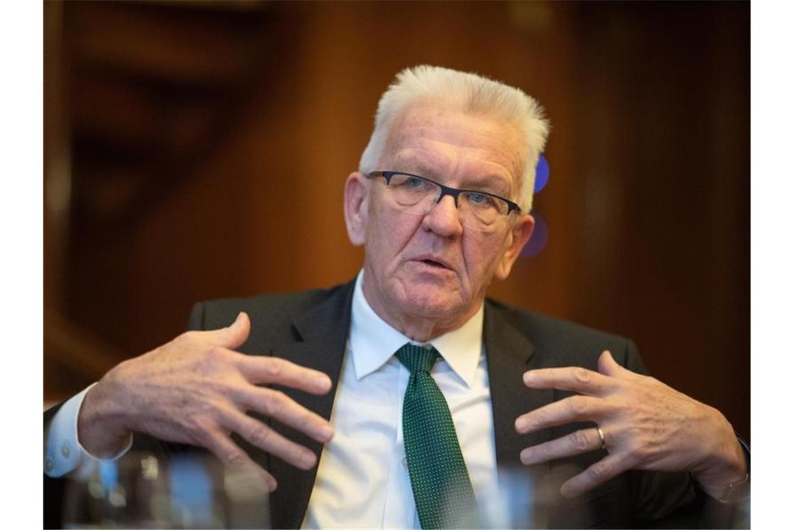 Kretschmann: Stärkere Kooperationen zwischen Hochschulen Winfried Kretschmann (Bündnis 90/Die Grünen), Ministerpräsident von Baden-Württemberg. Foto: Sebastian Gollnow/dpa/Archivbild