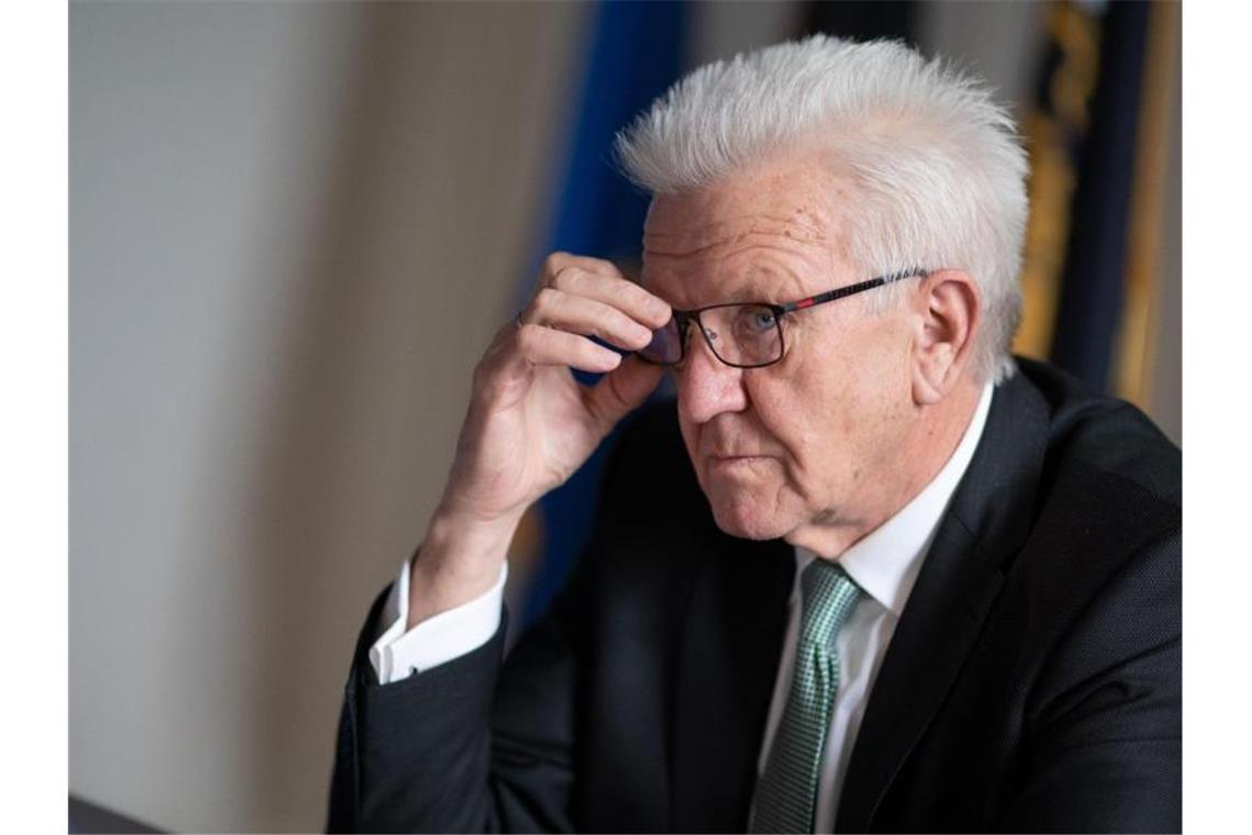 Winfried Kretschmann (Bündnis 90/Die Grünen). Foto: Marijan Murat/dpa/Archivbild