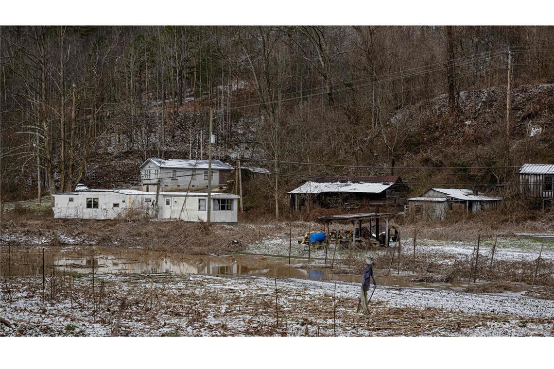 Winterstürme verursachen Überschwemmungen im Südosten der USA – hier im Bundesstaat Kentucky.