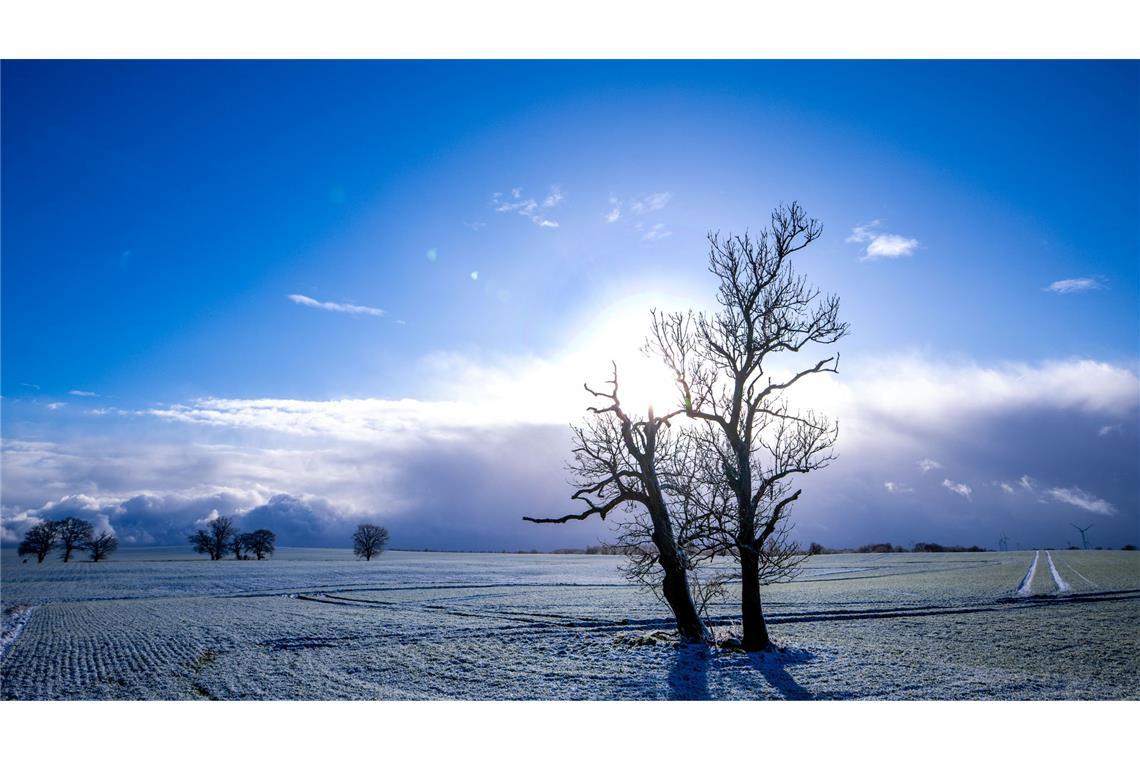 Winterwetter in Norddeutschland