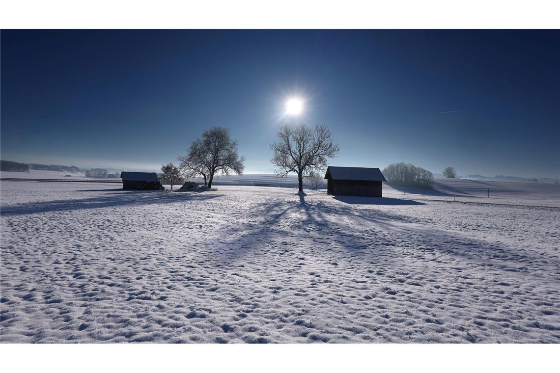 Winterzauber in Südbayern