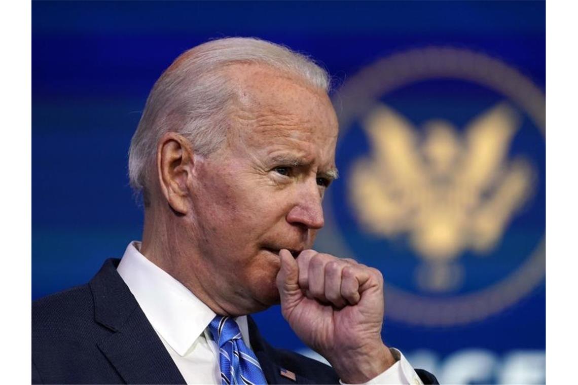 Biden schlägt billionenschweres Corona-Konjunkturpaket vor „Wir müssen jetzt handeln“, sagt Joe Biden. Foto: Matt Slocum/AP/dpa