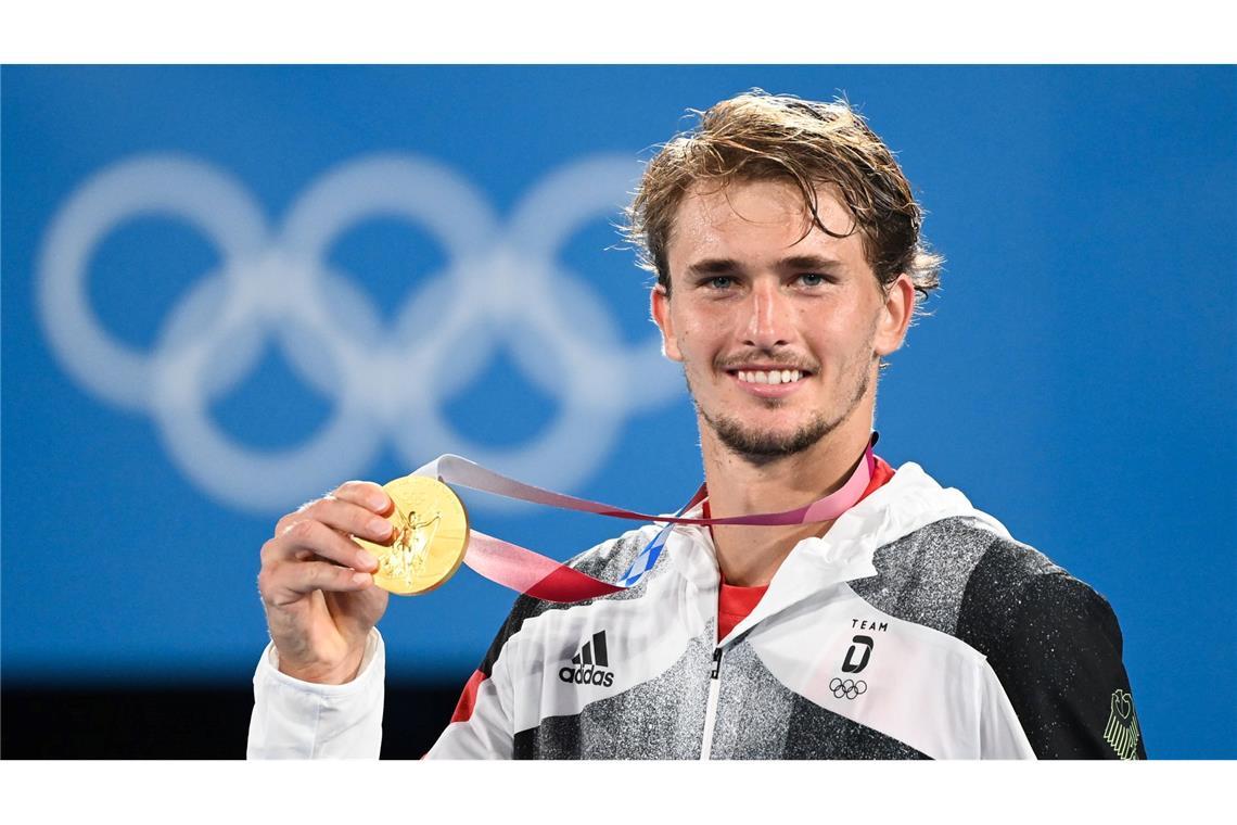 Wird durch Olympia-Gold zum großen Schröder-Widersacher: Alexander Zverev.